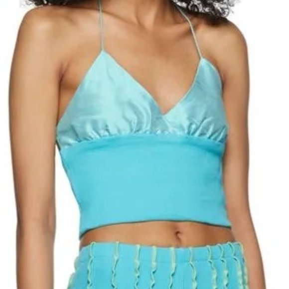 HELENAMANZANO - Blue Tank Top - Picture 4 of 4